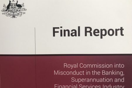 The Royal Commission Report – Short term pain for SMEs should be followed by long term gains
